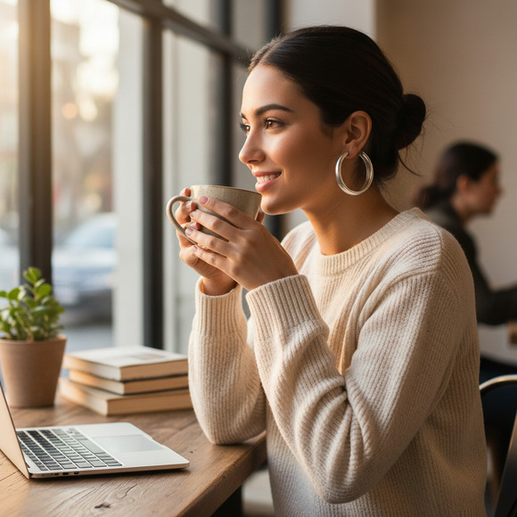 Vintage Y2K Ribbed Chunky Hoop Earrings Silver Tone Pierced Hip Hop Statement - Picture 1 of 6